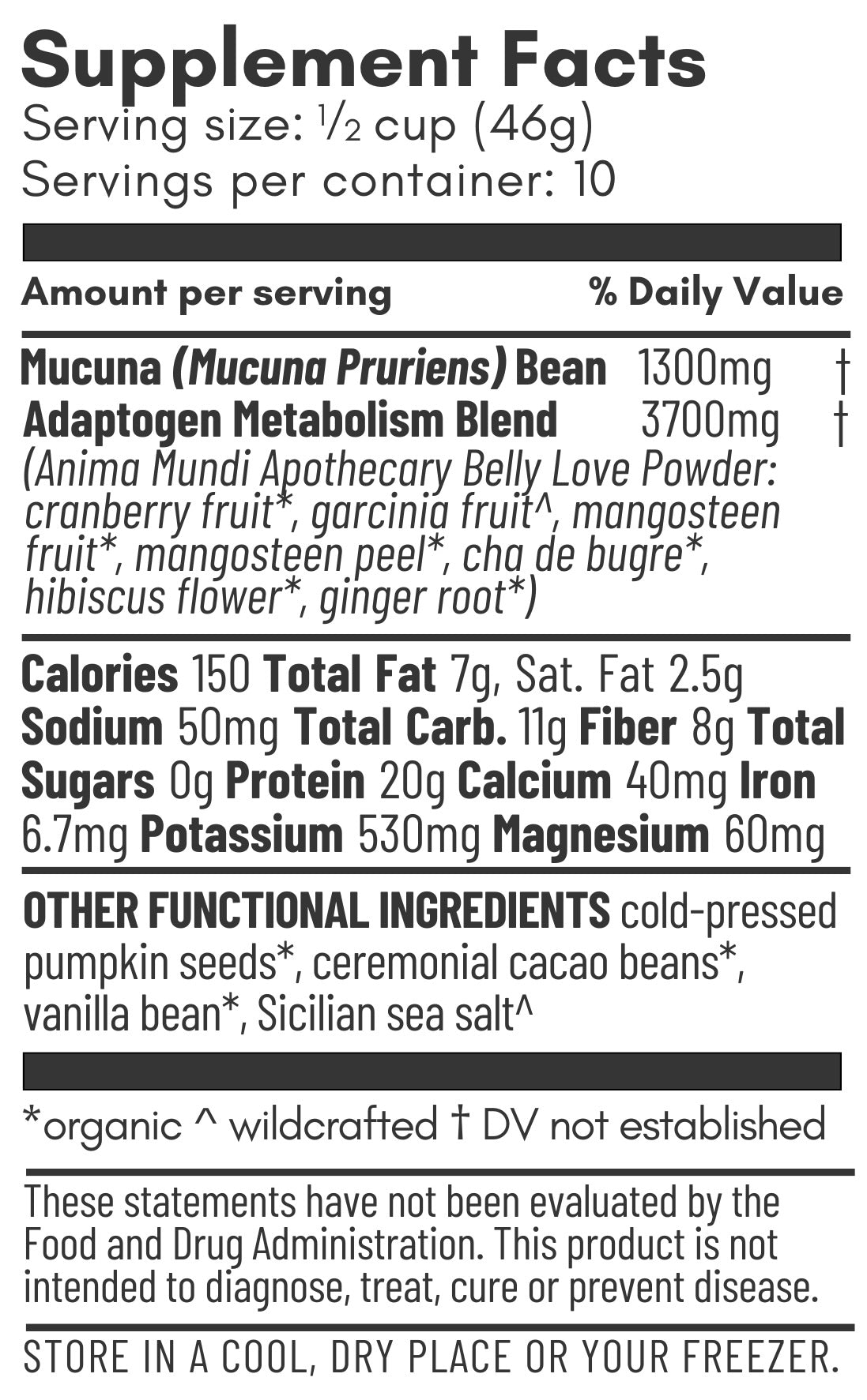 purely adaptogens | Metabolism + Bliss Protein Super Powder